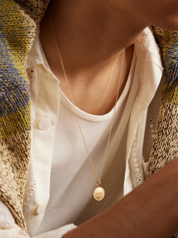 Spirit Gold Pendant Necklace - FR