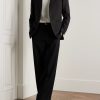 Slim-Fit Silk and Cashmere-Blend Blazer - OU Slim-Fit Silk and Cashmere-Blend Blazer - OU