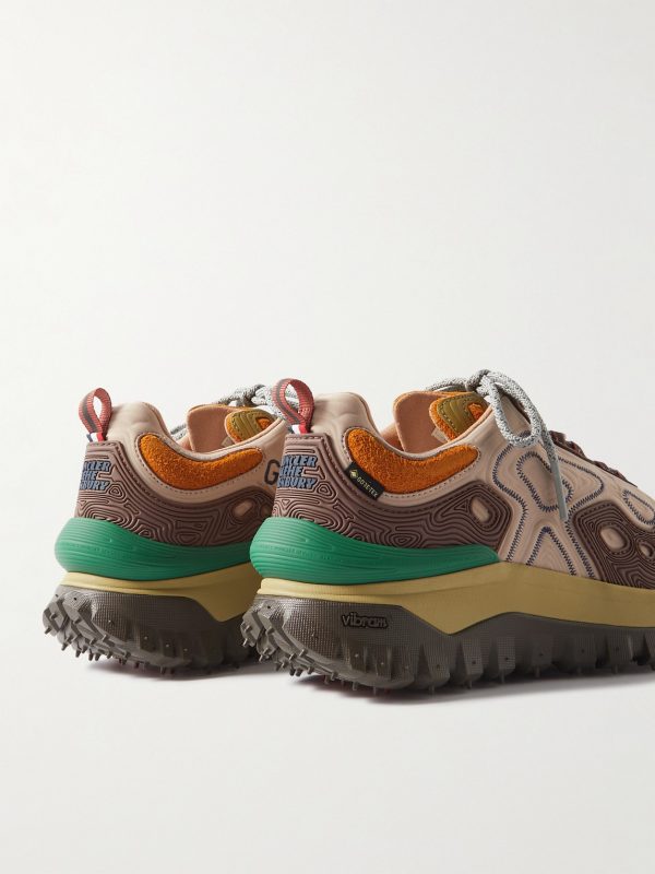 + Salehe Bembury Trailgrip Grain Rubber-Trimmed GORE-TEX Ballistic Nylon Sneakers - BK + Salehe Bembury Trailgrip Grain Rubber-Trimmed GORE-TEX Ballistic Nylon Sneakers - BK