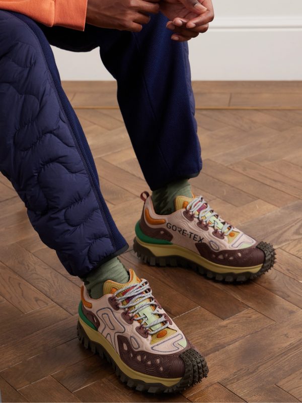 + Salehe Bembury Trailgrip Grain Rubber-Trimmed GORE-TEX Ballistic Nylon Sneakers - OU + Salehe Bembury Trailgrip Grain Rubber-Trimmed GORE-TEX Ballistic Nylon Sneakers - OU