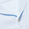 Angelo Camp-Collar Linen Shirt - CU