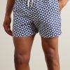 Slim-Fit Short-Length Printed Recycled Swimshorts - OU Slim-Fit Short-Length Printed Recycled Swimshorts - OU