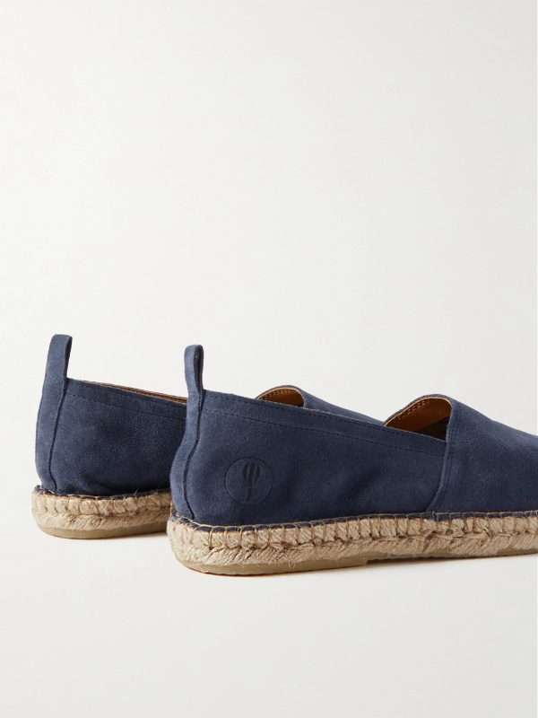 Helio Suede Espadrilles - BK