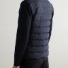 Wallace Quilted Shell and Merino Wool Down Jacket - BK