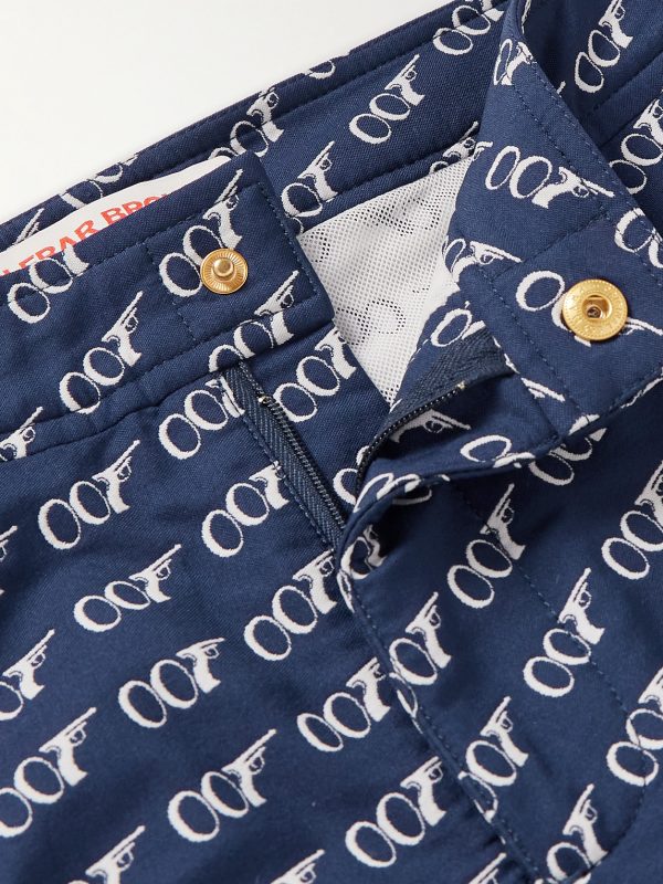+ 007 Bulldog Mid-Length Printed Swim Shorts - CU + 007 Bulldog Mid-Length Printed Swim Shorts - CU