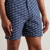 + 007 Bulldog Mid-Length Printed Swim Shorts - OU + 007 Bulldog Mid-Length Printed Swim Shorts - OU