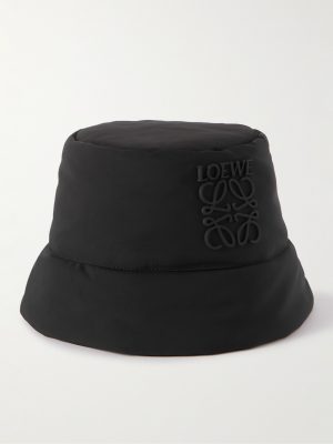 Logo-Appliquéd Padded Nylon Bucket Hat Logo-Appliquéd Padded Nylon Bucket Hat