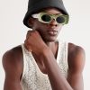 Logo-Appliquéd Padded Nylon Bucket Hat - OU