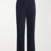 Straight-Leg Garment-Dyed Cotton-Velvet Trousers Straight-Leg Garment-Dyed Cotton-Velvet Trousers