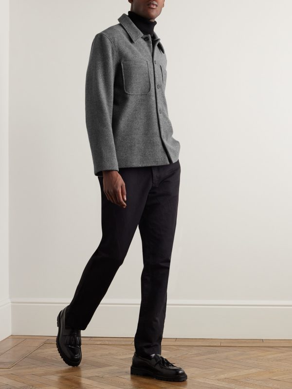 Harrison Wool and Cashmere-Blend Jacket - OU Harrison Wool and Cashmere-Blend Jacket - OU