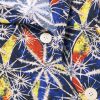 Camp-Collar Printed Voile Shirt - CU