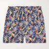Straight-Leg Mid-Length Printed Shell Swim Shorts Straight-Leg Mid-Length Printed Shell Swim Shorts