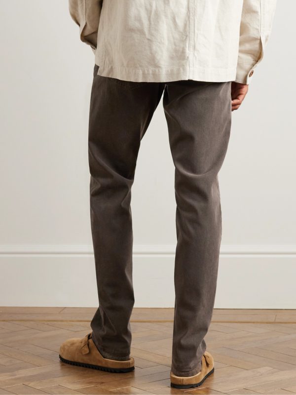 L'Homme Slim-Fit Stretch Lyocell-Blend Trousers - BK L'Homme Slim-Fit Stretch Lyocell-Blend Trousers - BK