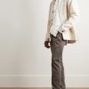 L'Homme Slim-Fit Stretch Lyocell-Blend Trousers - OU L'Homme Slim-Fit Stretch Lyocell-Blend Trousers - OU
