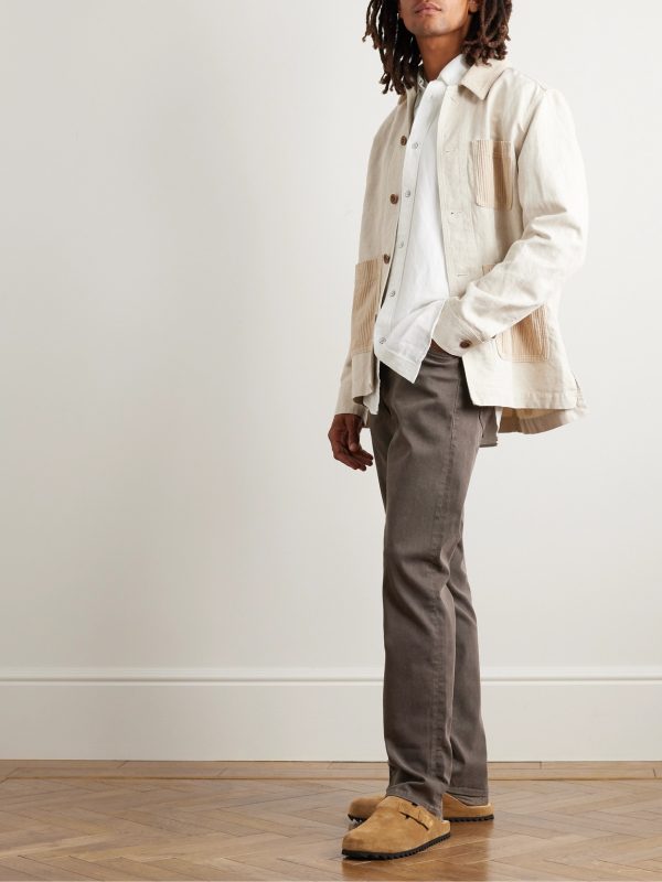 L'Homme Slim-Fit Stretch Lyocell-Blend Trousers - OU L'Homme Slim-Fit Stretch Lyocell-Blend Trousers - OU