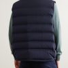 Quilted Shell Hooded Down Gilet - BK Quilted Shell Hooded Down Gilet - BK