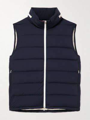 Quilted Shell Hooded Down Gilet Quilted Shell Hooded Down Gilet