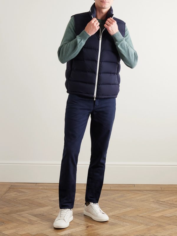 Quilted Shell Hooded Down Gilet - OU Quilted Shell Hooded Down Gilet - OU