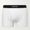 Stretch-Cotton and Modal-Blend Boxer Briefs