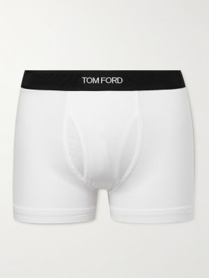 Stretch-Cotton and Modal-Blend Boxer Briefs Stretch-Cotton and Modal-Blend Boxer Briefs