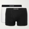 Two-Pack Stretch-Cotton Jersey Boxer Briefs Two-Pack Stretch-Cotton Jersey Boxer Briefs
