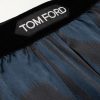 Velvet-Trimmed Printed Stretch-Silk Satin Pyjama Trousers - E1 Velvet-Trimmed Printed Stretch-Silk Satin Pyjama Trousers - E1