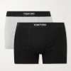 Two-Pack Stretch-Cotton Jersey Boxer Briefs Two-Pack Stretch-Cotton Jersey Boxer Briefs