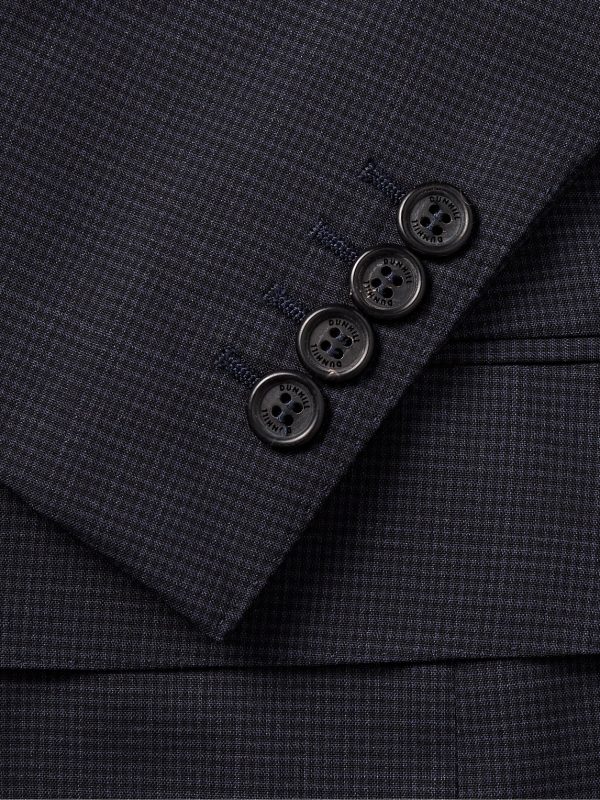 Slim-Fit Micro-Checked Wool-Blend Suit Jacket - CU Slim-Fit Micro-Checked Wool-Blend Suit Jacket - CU