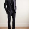 Slim-Fit Micro-Checked Wool-Blend Suit Jacket - OU Slim-Fit Micro-Checked Wool-Blend Suit Jacket - OU