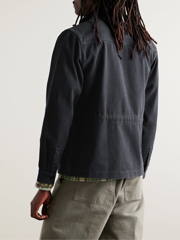 Assembly Cotton-Twill Overshirt - BK Assembly Cotton-Twill Overshirt - BK