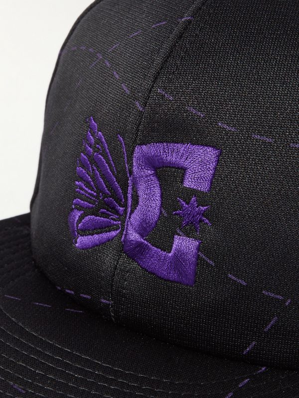 + DC Shoes Embroidered Printed Jersey Baseball Cap - CU + DC Shoes Embroidered Printed Jersey Baseball Cap - CU