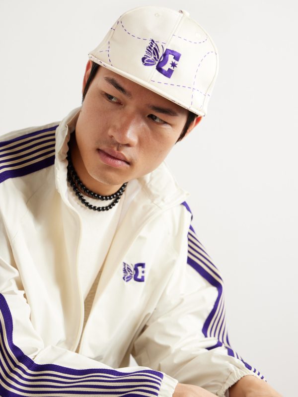 + DC Shoes Embroidered Printed Jersey Baseball Cap - OU + DC Shoes Embroidered Printed Jersey Baseball Cap - OU