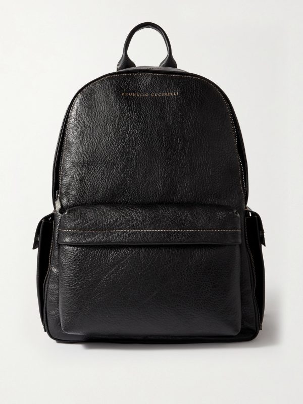 Full-Grain Leather Backpack Full-Grain Leather Backpack