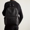 Full-Grain Leather Backpack - OU Full-Grain Leather Backpack - OU