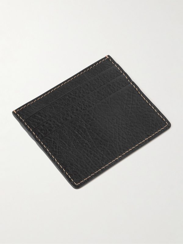 Full-Grain Leather Cardholder - BK