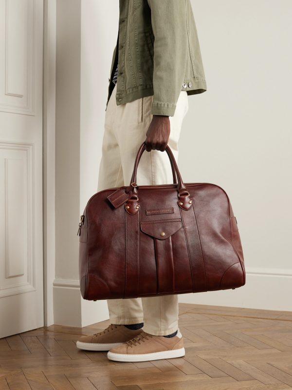 Leather Holdall - OU Leather Holdall - OU