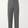 Tel Aviv Tapered Cropped Virgin Wool-Twill Trousers Tel Aviv Tapered Cropped Virgin Wool-Twill Trousers