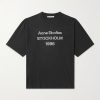 Exford Distressed Logo-Print Cotton-Jersey T-Shirt Exford Distressed Logo-Print Cotton-Jersey T-Shirt