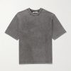 Extorr Logo-Appliquéd Garment-Dyed Cotton-Jersey T-Shirt Extorr Logo-Appliquéd Garment-Dyed Cotton-Jersey T-Shirt