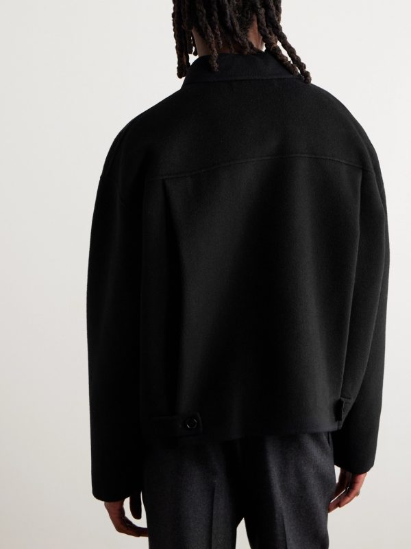 Doverio Wool-Flannel Jacket - BK Doverio Wool-Flannel Jacket - BK