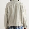 Distressed Denim Jacket - BK Distressed Denim Jacket - BK
