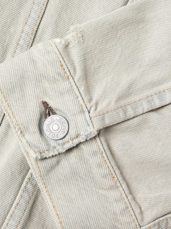 Distressed Denim Jacket - E1 Distressed Denim Jacket - E1