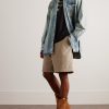 Karty Distressed Denim Overshirt - OU