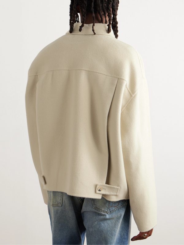 Doverio Wool-Flannel Jacket - BK Doverio Wool-Flannel Jacket - BK