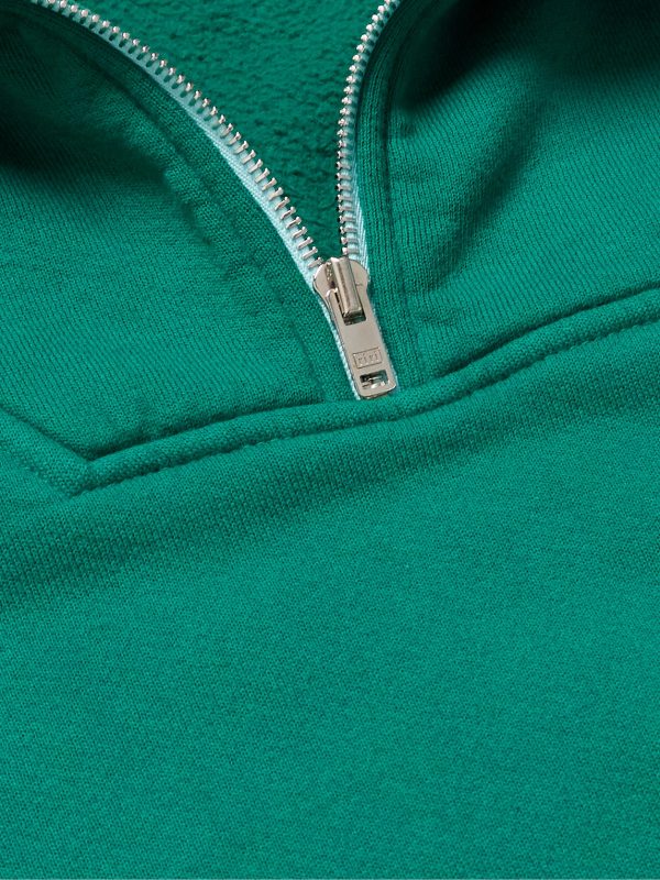 Yacht Heavyweight Structured-Fleece Cotton-Jersey Half-Zip Sweatshirt - CU Yacht Heavyweight Structured-Fleece Cotton-Jersey Half-Zip Sweatshirt - CU