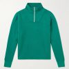 Yacht Heavyweight Structured-Fleece Cotton-Jersey Half-Zip Sweatshirt Yacht Heavyweight Structured-Fleece Cotton-Jersey Half-Zip Sweatshirt