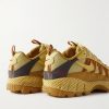 Air Humara Leather-Trimmed Mesh Sneakers - BK