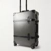 Centenary 30" Leather-Trimmed Suitcase - BK