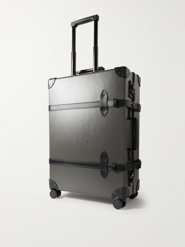 Centenary 30" Leather-Trimmed Suitcase - BK