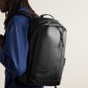 Slick Logo-Appliquéd Leather and CORDURA® Ballistic Nylon Backpack - OU Slick Logo-Appliquéd Leather and CORDURA® Ballistic Nylon Backpack - OU
